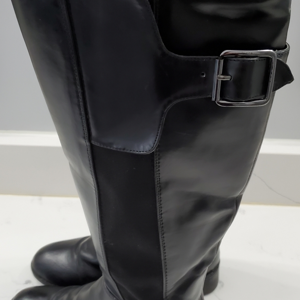 Sam & Libby Black Riding Style Boot - Picture 5 of 9